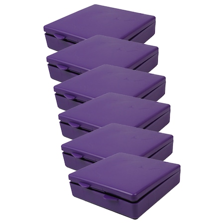 Romanoff Micro Box, Purple, 6PK 60406